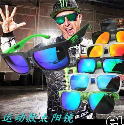 新SPY+ Ken Block太陽鏡男女復(fù)古鏡面太陽鏡運(yùn)動(dòng)眼鏡時(shí)尚墨鏡