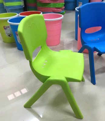 101加厚兒童靠背椅子 幼兒園塑料凳子成人可坐小凳子六B31-2-1