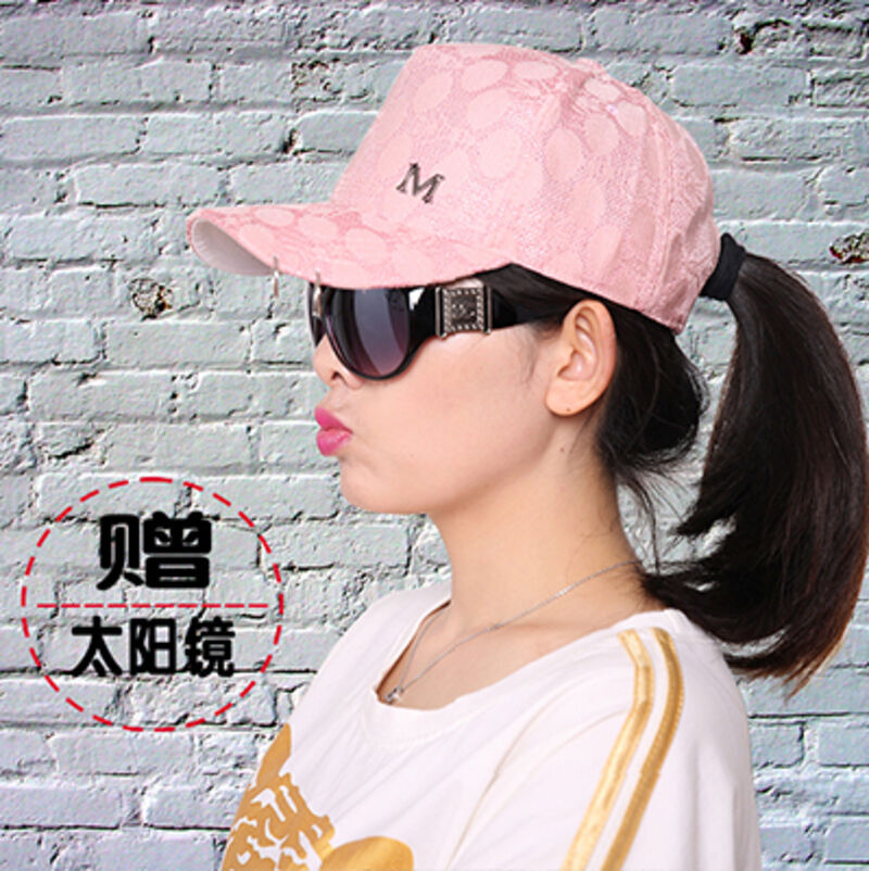 帽子個(gè)性鐵環(huán)棒球帽夏季鴨舌帽休閑百搭遮陽帽男女街頭帽包郵A14-3-3