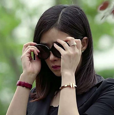 鍍18K玫瑰金鈦鋼手鐲女開口手環(huán)韓版時尚歐美個性光面手鐲  B9-1-3