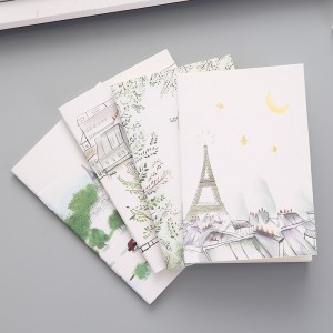 105*70mm鐵塔風(fēng)景系列小本子 4000/箱