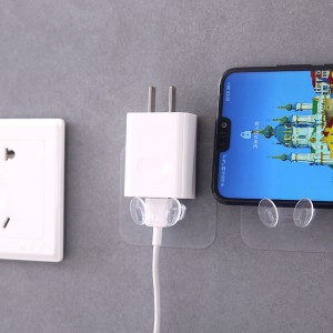 OPP袋裝透明插頭掛鉤 插頭收納架 --1000/箱