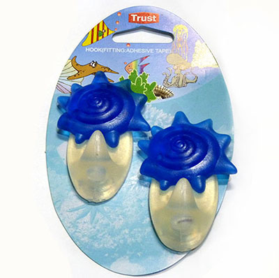 買貴10倍退款2枚裝超強承重10KG創(chuàng)意海洋立體強力掛鉤粘鉤批發(fā)6011--六B17-3-2