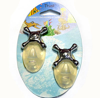 買貴10倍退款2枚裝超強(qiáng)承重10KG創(chuàng)意海洋立體強(qiáng)力掛鉤粘鉤批發(fā)6017--六B17-3-2