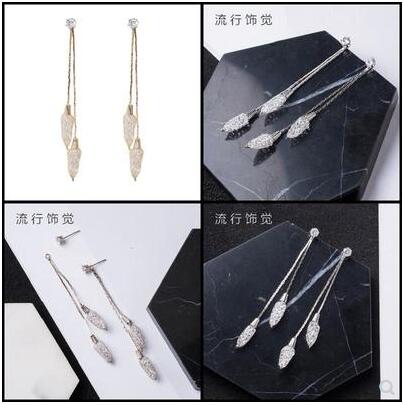 日韓時尚個性耳釘耳飾女鑲鋯石多款耳環(huán)耳墜耳飾品  B8-4-1