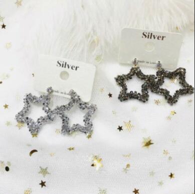 日韓時(shí)尚個(gè)性耳釘耳飾女鑲鋯石多款耳環(huán)耳墜耳飾品  B8-4-1