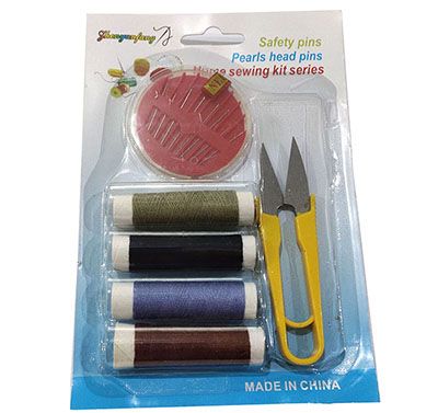 （480/件）家用針線盒套裝 實用縫紉線縫補工具 便攜式小針線包B33-3-3