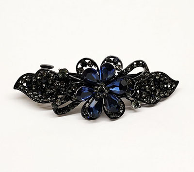 捷克鉆彈簧夾子頭飾韓國頭卡發(fā)夾成人格紋夾百搭女式C5-2-4