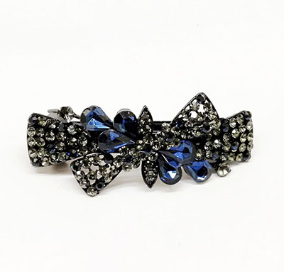 捷克鉆彈簧夾子頭飾韓國頭卡發(fā)夾成人格紋夾百搭女式C5-2-4