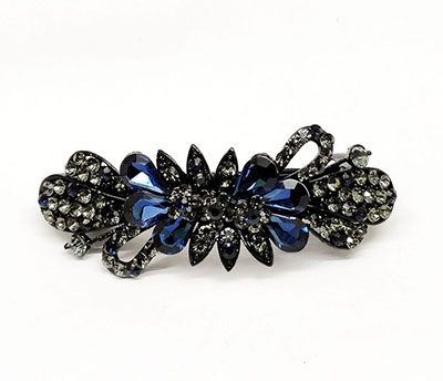 捷克鉆彈簧夾子頭飾韓國頭卡發(fā)夾成人格紋夾百搭女式C5-2-4