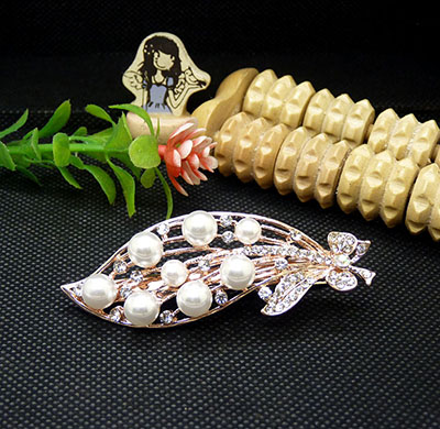 10元店貨源新款韓版合金滿鉆發(fā)飾 水鉆發(fā)夾橫夾壓夾C5-2-2