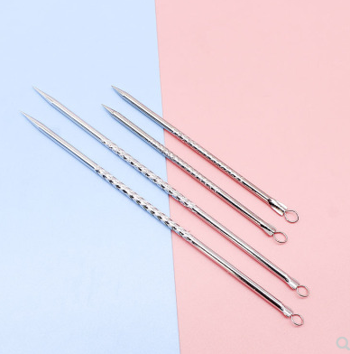YH-010號2枚裝美妝專用美容工具 粉刺針 韓版專業(yè)除黑頭痘痘粉刺針粉刺針套裝C7-2-1