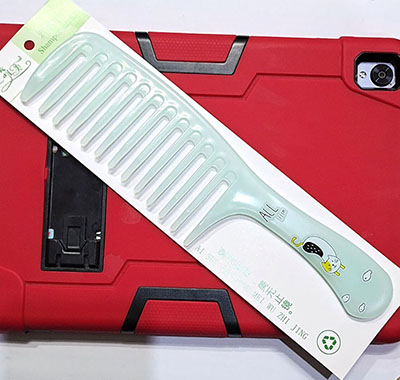 8號(hào)果凍色大號(hào)寬齒梳大齒梳防靜電頭梳女C3-1-6