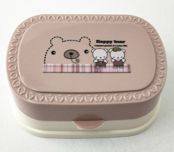 2159帶蓋香皂盒旅行便攜皂盒肥皂透明皂托瀝水防水置物250/箱a19-2-3