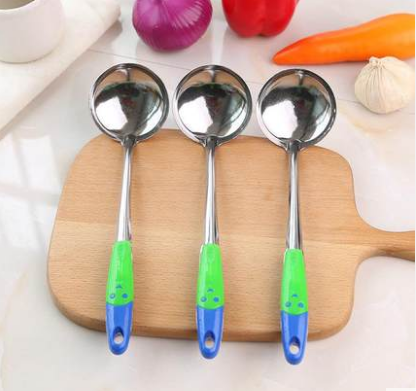 笑臉06掛式火鍋店專(zhuān)用湯勺撈飯多功能撈面勺1000/箱A14-1-1