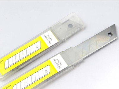大號(hào)10片盒裝 辦公用品 美工刀刀片-300/件20/盒 A8-2-3