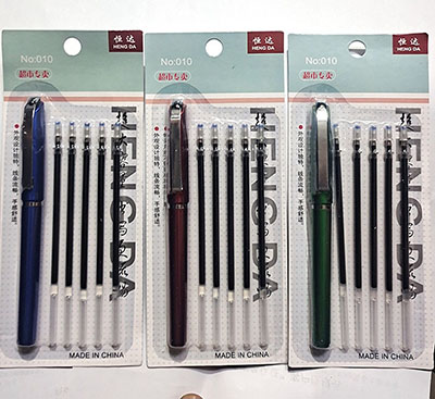 商務(wù)筆 1+5歐式中性筆 筆考試筆 辦公文具六B27-4-3