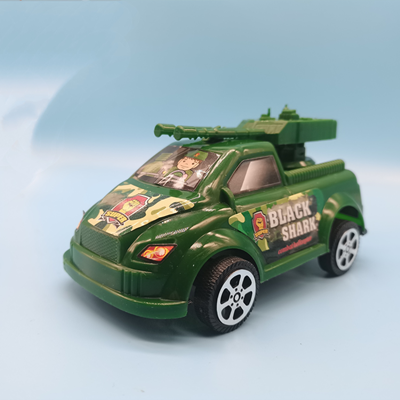 168-21A 兒童拉線小汽車 越野車 警車軍事玩具車六B16-2-4