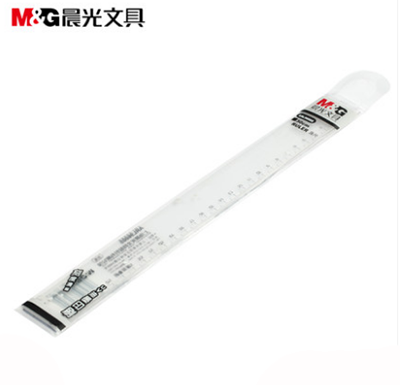 晨光 96005 直尺 30cm直尺 透明塑料直尺 學(xué)生用尺 辦公用尺\(yùn)B46-1-3