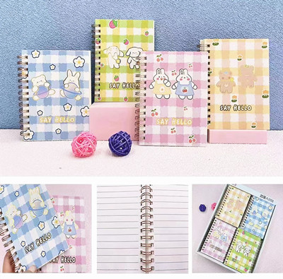 555-6   say hello 線圈本 學(xué)生用品可愛小本子B37-3-3