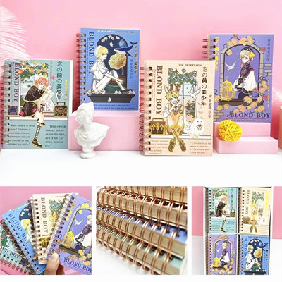 555-18 不負(fù)時(shí)光線(xiàn)圈本 學(xué)生用品可愛(ài)小本子B37-3-3