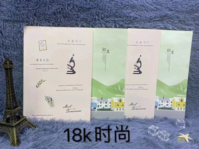 18K 時尚活頁本記事本子筆記本清新計劃分類本子六B36-2-3