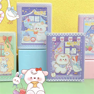 64K076-644德派萬品 萌萌聚會(huì) 筆記本 記事本 卡通可愛小本子 384/件六B37-3-2