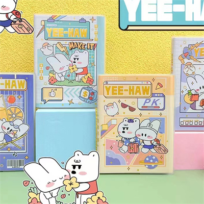 64K076-645德派萬品 萌物環(huán)游 筆記本 記事本 卡通可愛小本子  384/件六B37-3-2