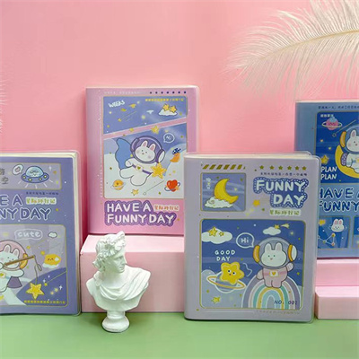 64K076-638 德派萬(wàn)品 星際環(huán)行記 筆記本 記事本 卡通可愛(ài)小本子 384/件六B37-3-2