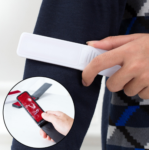 便捷除塵刷 衣物粘毛器干洗刷去毛刷除毛刷靜電刷折疊刷毛器六B37-3-5