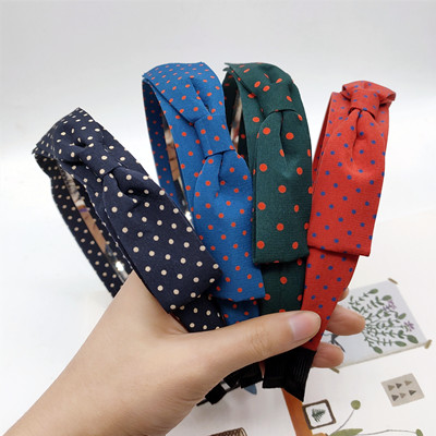 特價百搭波點發(fā)卡氣質(zhì)蝴蝶結(jié)發(fā)箍女C4-3-5