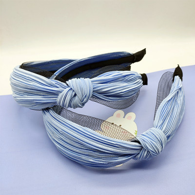 特價(jià)打結(jié)發(fā)箍氣質(zhì)少女網(wǎng)紗發(fā)卡頭箍C4-3-5