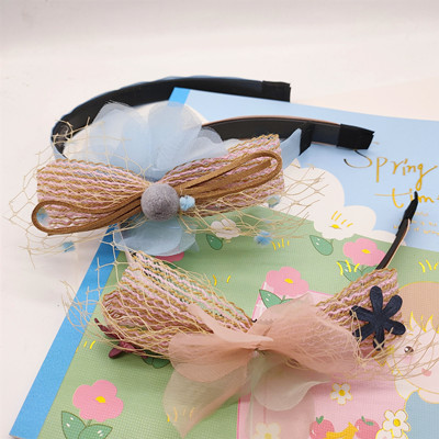 特價歐根紗蝴蝶結(jié)發(fā)箍兒童超仙發(fā)卡C4-2-4