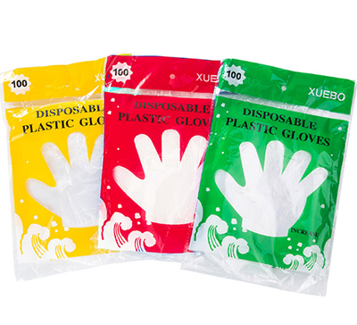 彩袋100型#C06DG#一次性手套 清潔手套 染發(fā)手套六B31-3-3