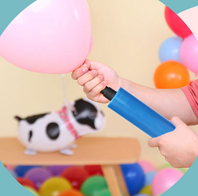 手推打氣筒 氣球便攜式水球充氣筒便攜式手動(dòng)小氣筒六A2-1-3六A2-4-2