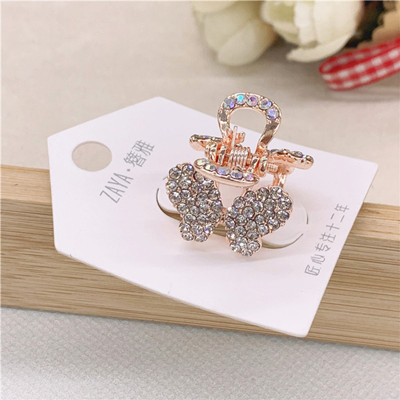 特價韓版小號抓夾甜美時尚水鉆發(fā)夾女六C4-1-3