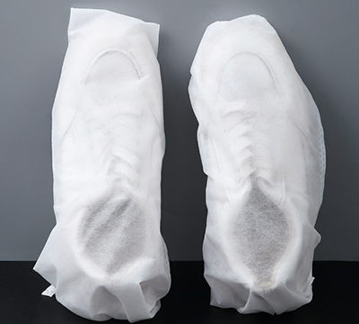 (小號)曬鞋防黃袋子無紡布小白鞋防灰塵晾鞋袋旅行鞋套罩鞋子抽繩收納袋B38-1-2