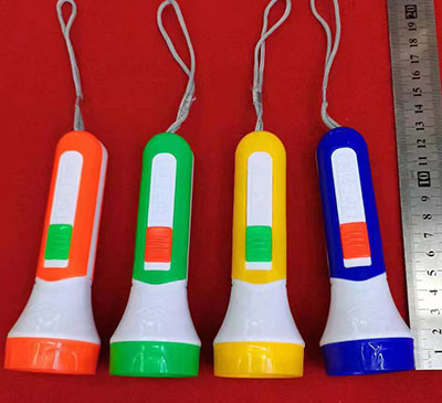 （768支/件）9188戶外強(qiáng)光塑料手電筒 手握式LED徒步強(qiáng)光電筒六B21-1-2