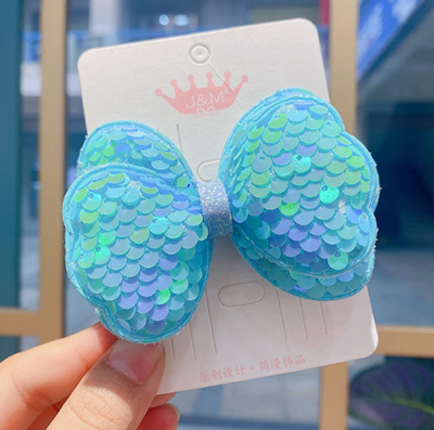 蝴蝶結(jié)發(fā)夾可愛(ài)發(fā)卡新款閃亮少女糖果色側(cè)邊劉海夾C3-3-2