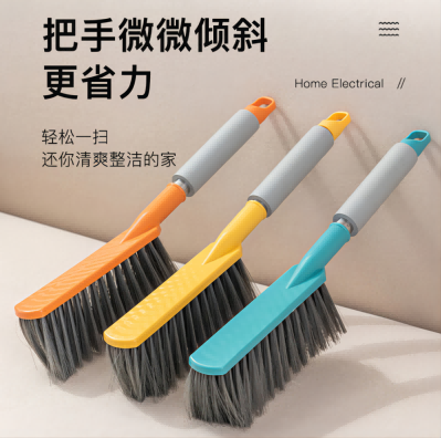 1528家用床上沙發(fā)清潔神器臥室長(zhǎng)柄軟毛刷床笤帚掃炕刷子100/件B28-2-3