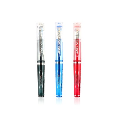 晨光中性筆迷你短筆 GP0097 0.5mm拔蓋子彈頭普通油墨