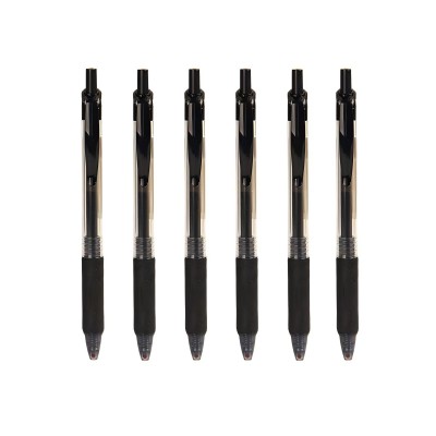 晨光陶瓷球珠中性筆金品AGPH1801 0.5mm（黑）按動(dòng)子彈頭普通油墨