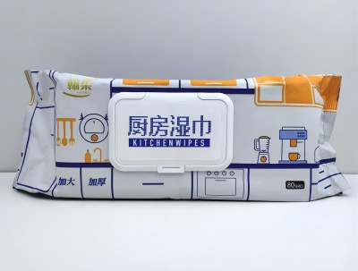 1200廚房濕巾80抽去油去污家用油煙機清潔強力去油污濕紙巾30/件六B36-3-1